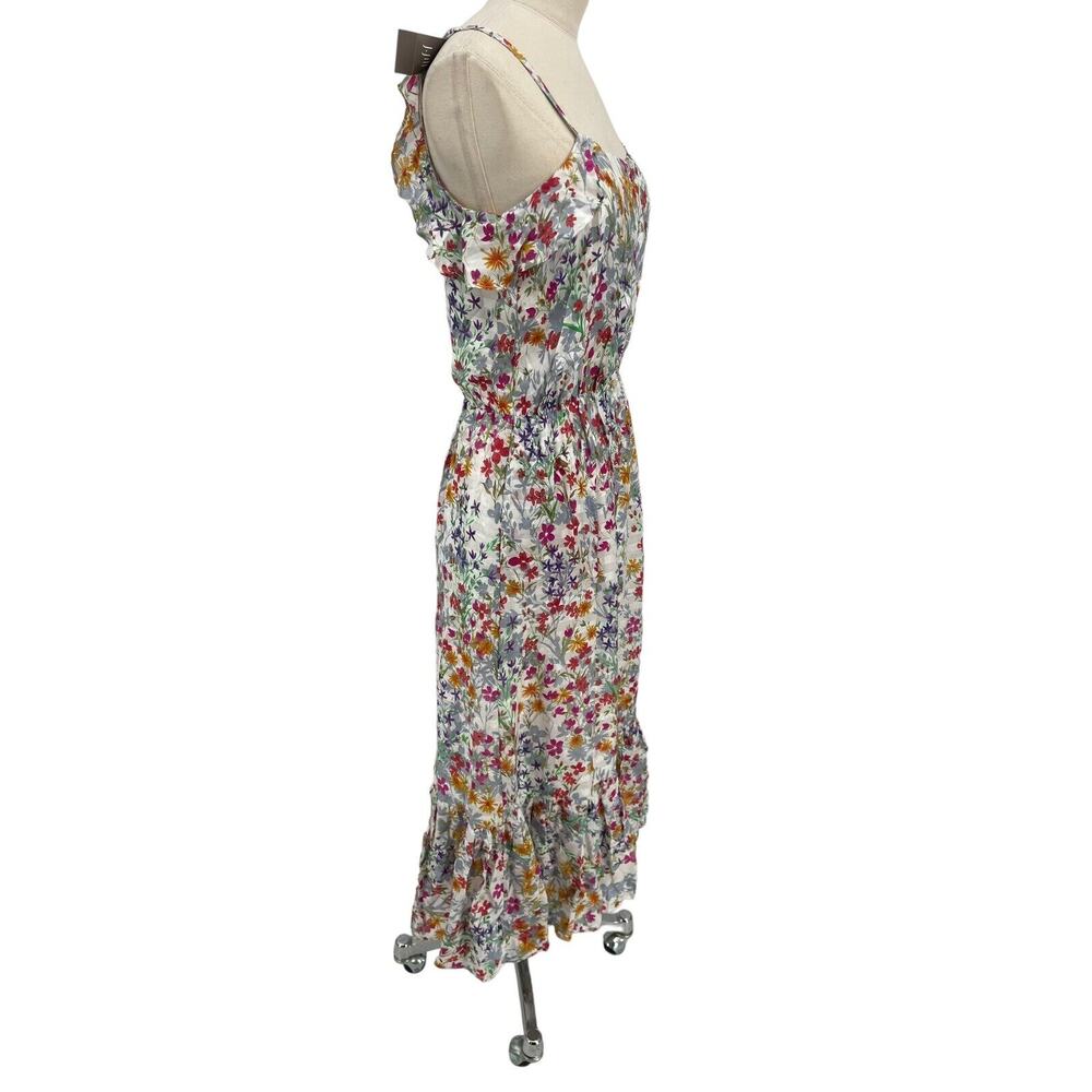 NWT J Jill Dress Summer Garden Floral Sleeveless Size XSP - Picture 4 of 12